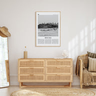 Mona Vale Travel B&W Poster