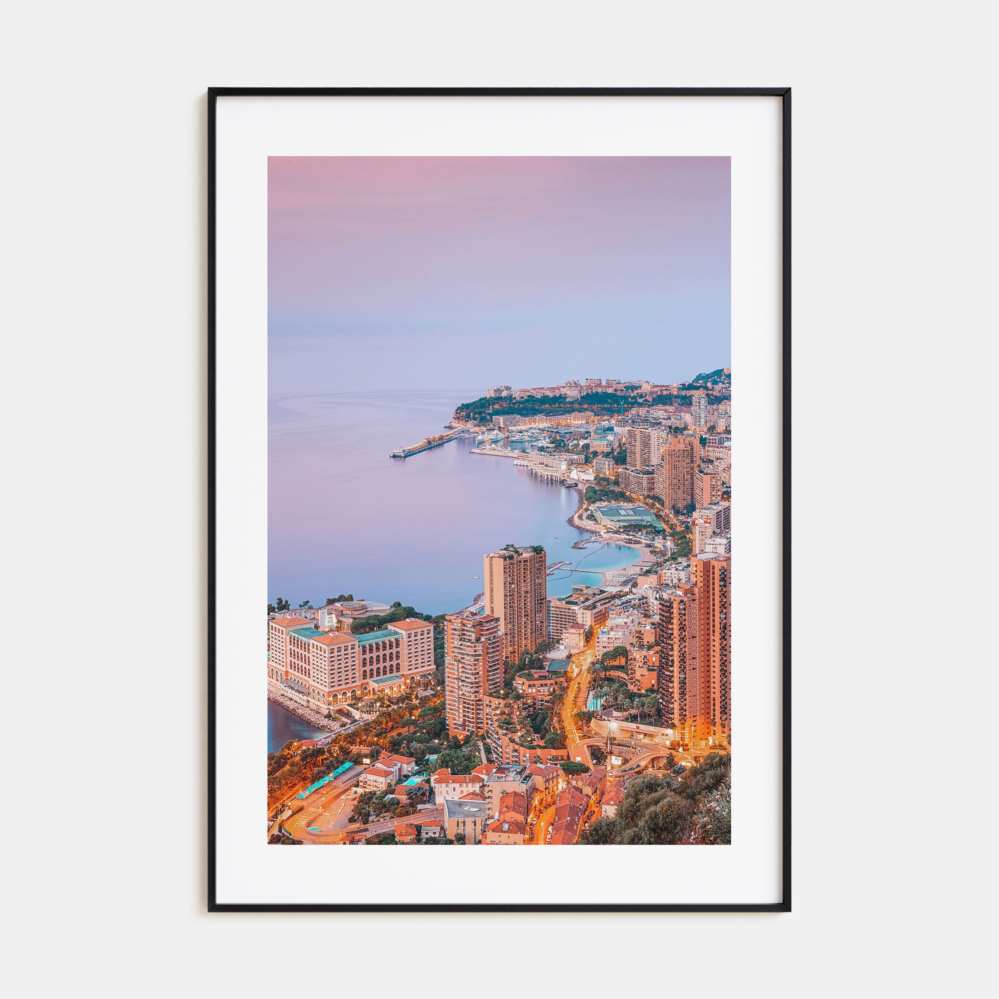 Monaco Photo Color Poster