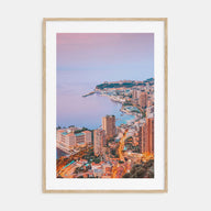 Monaco Photo Color Poster