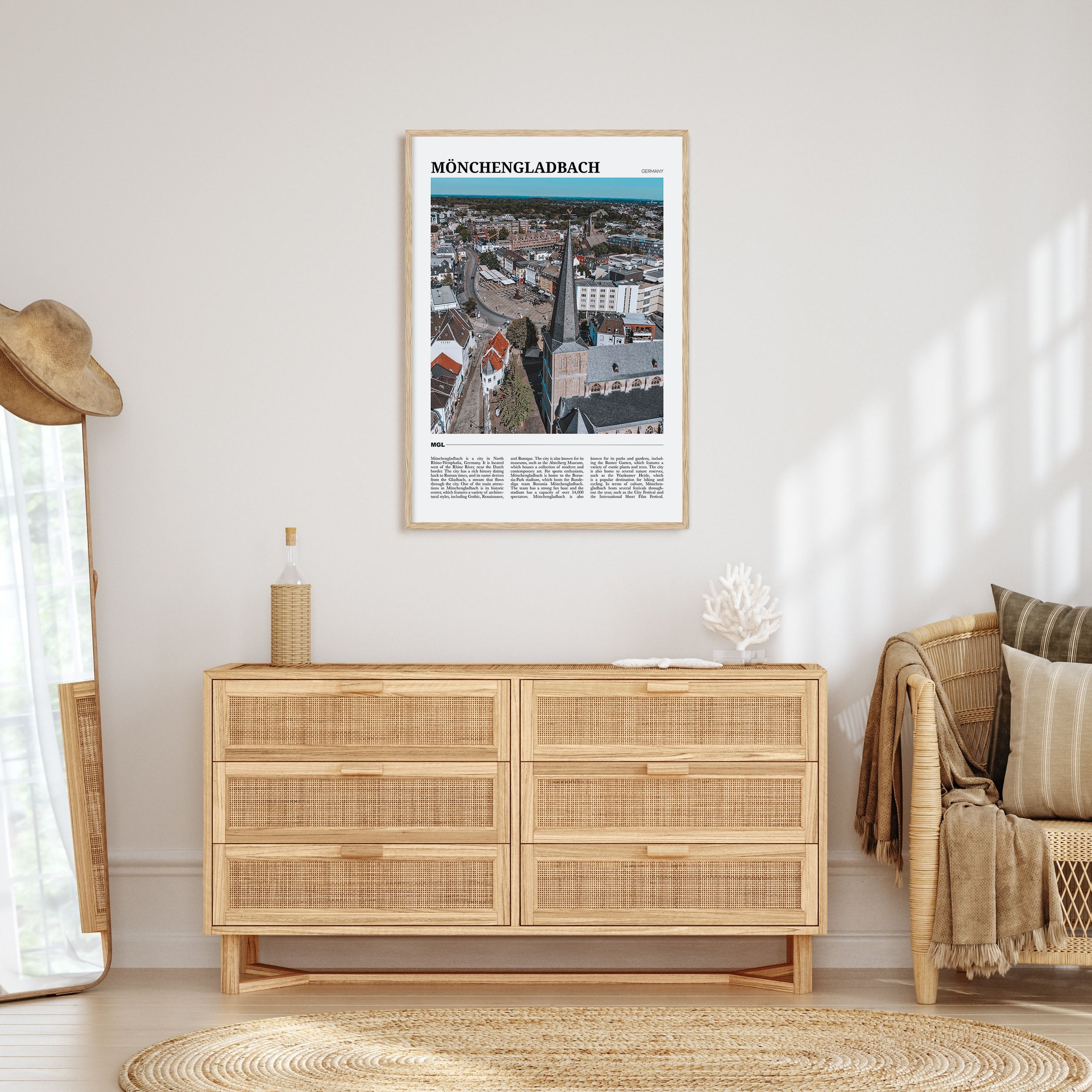 Mönchengladbach Travel Color Poster