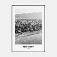 Mondello Portrait B&W Poster