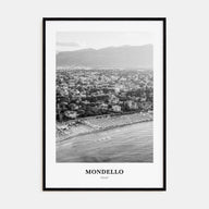 Mondello Portrait B&W Poster