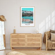Mono Lake Portrait Color Poster