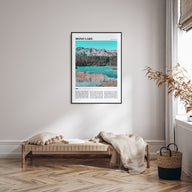 Mono Lake Travel Color Poster