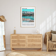 Mono Lake Travel Color Poster