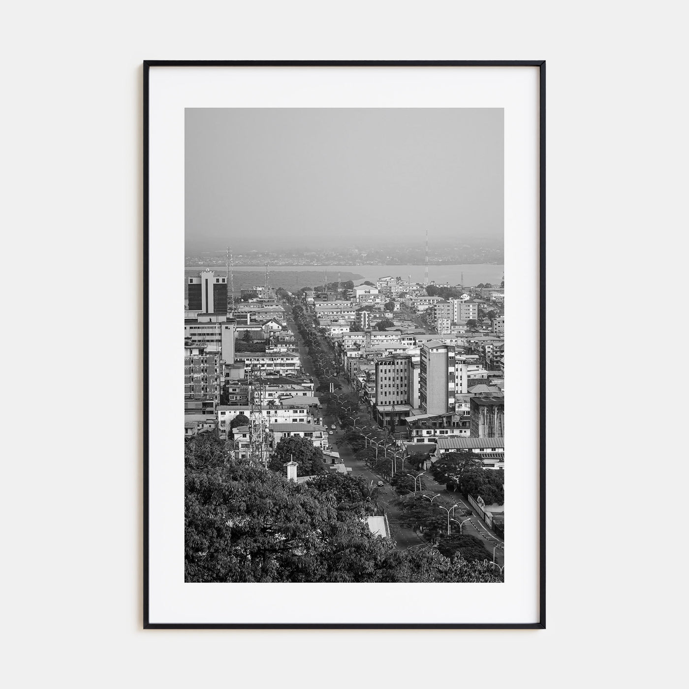Monrovia Photo B&W Poster