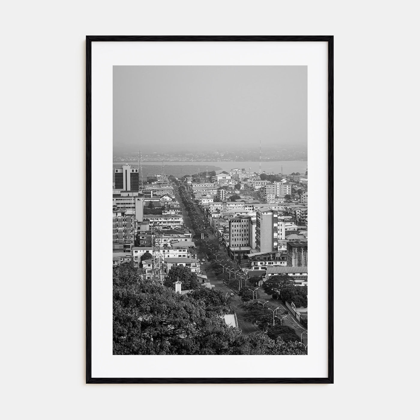 Monrovia Photo B&W Poster