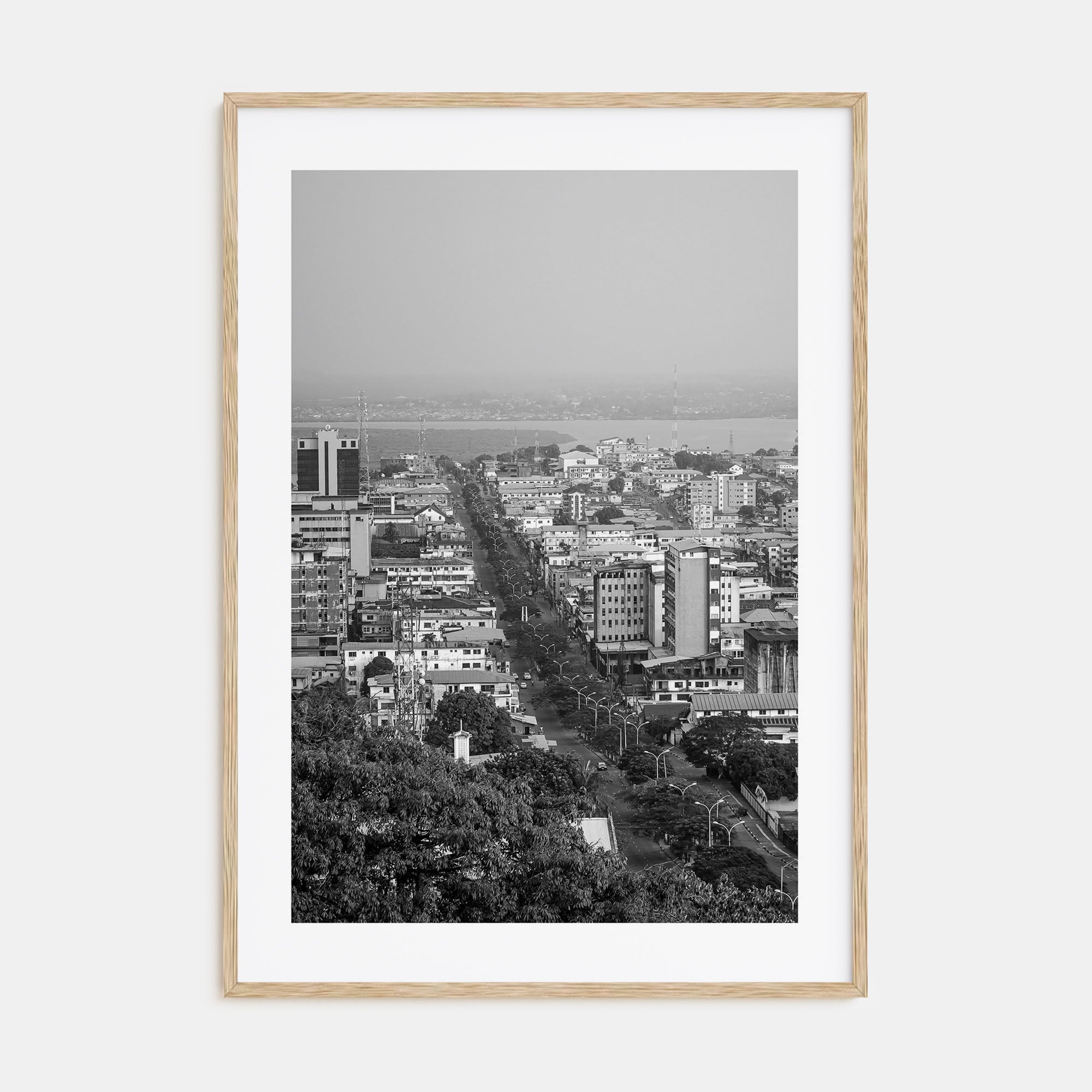 Monrovia Photo B&W Poster