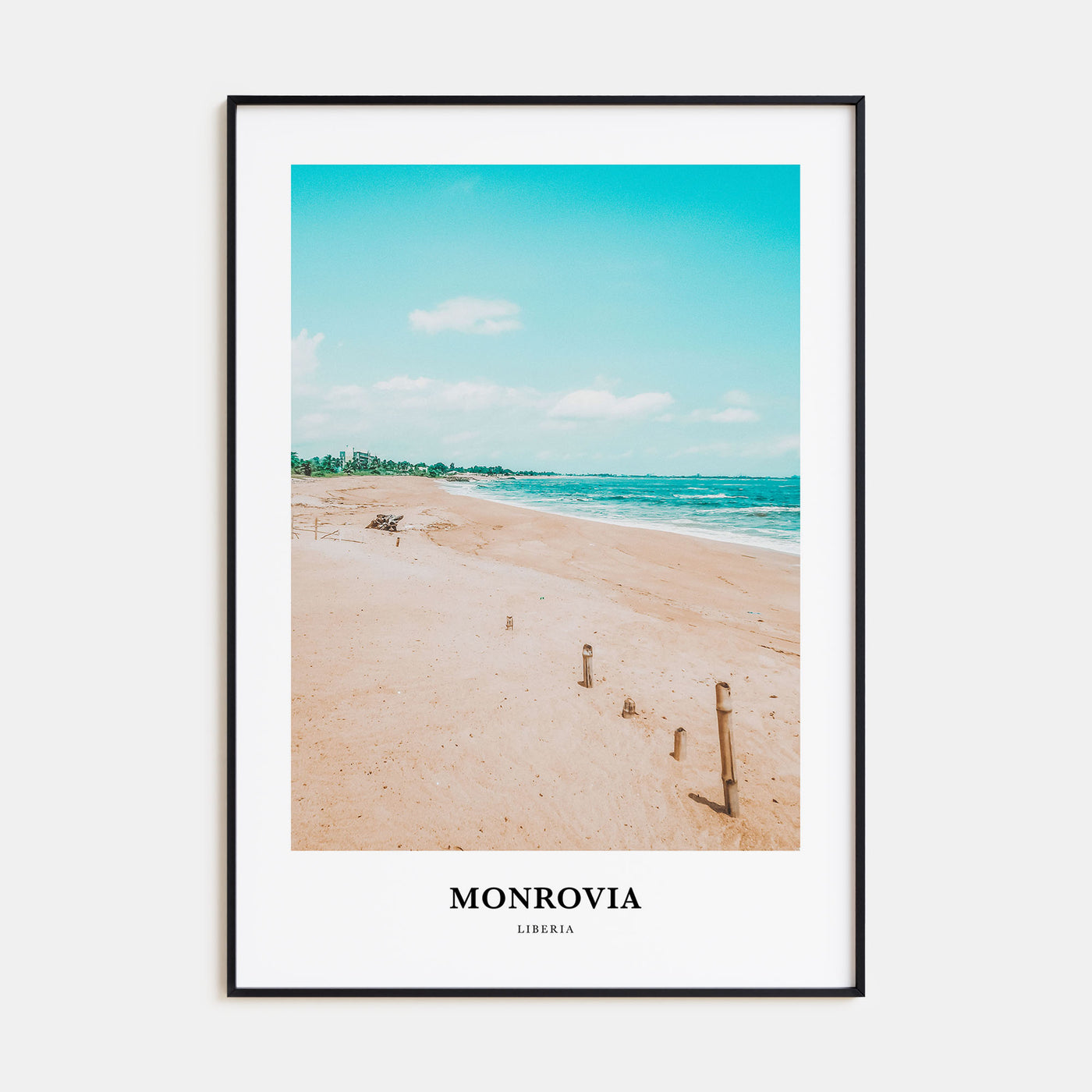 Monrovia Portrait Color No 1 Poster