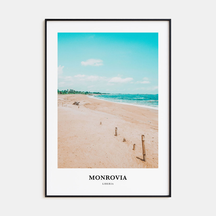 Monrovia Portrait Color No 1 Poster
