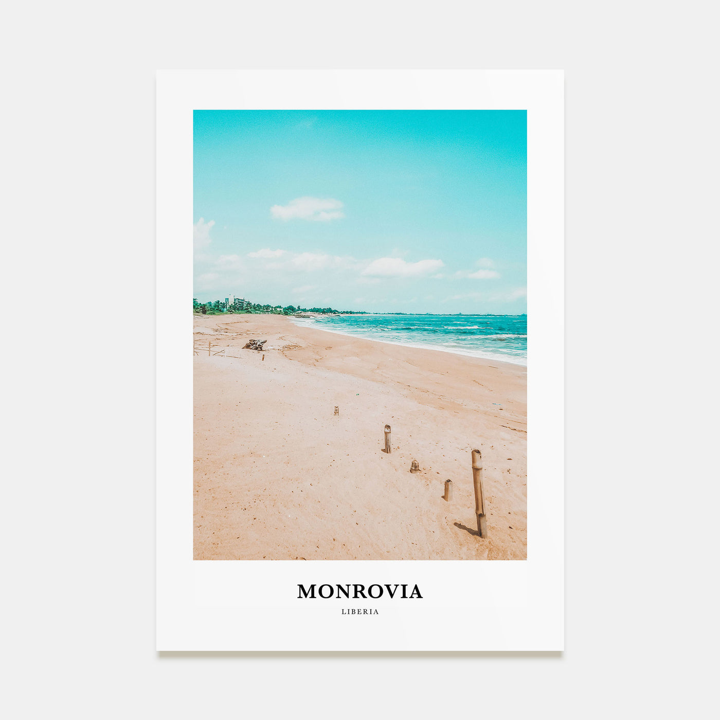 Monrovia Portrait Color No 1 Poster