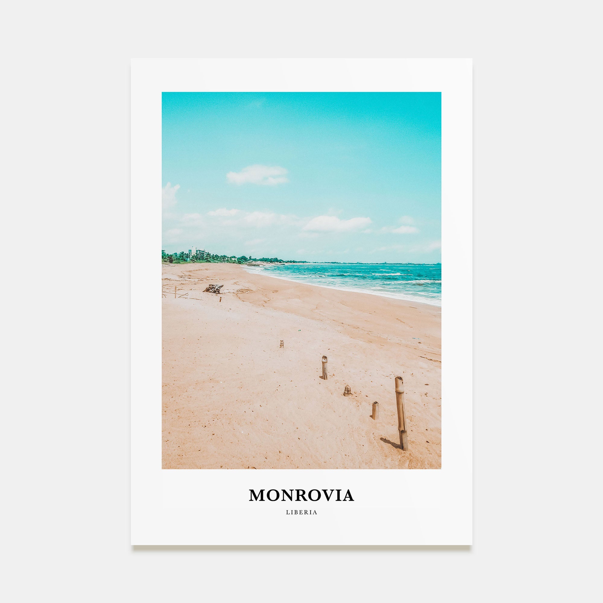 Monrovia Portrait Color No 1 Poster