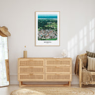 Monrovia Portrait Color No 2 Poster
