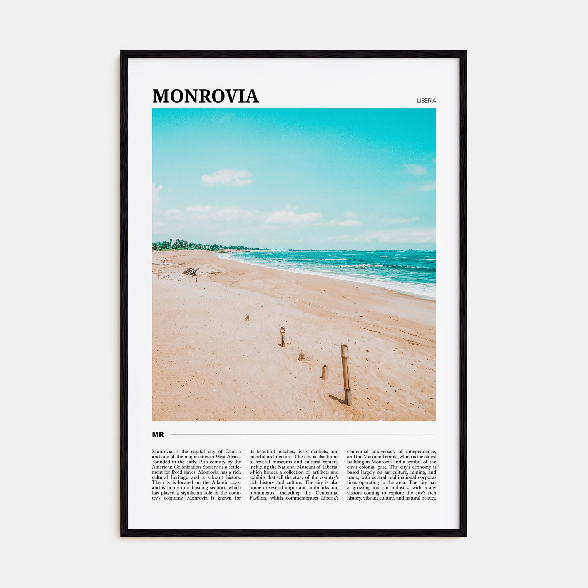 Monrovia Travel Color No 1 Poster