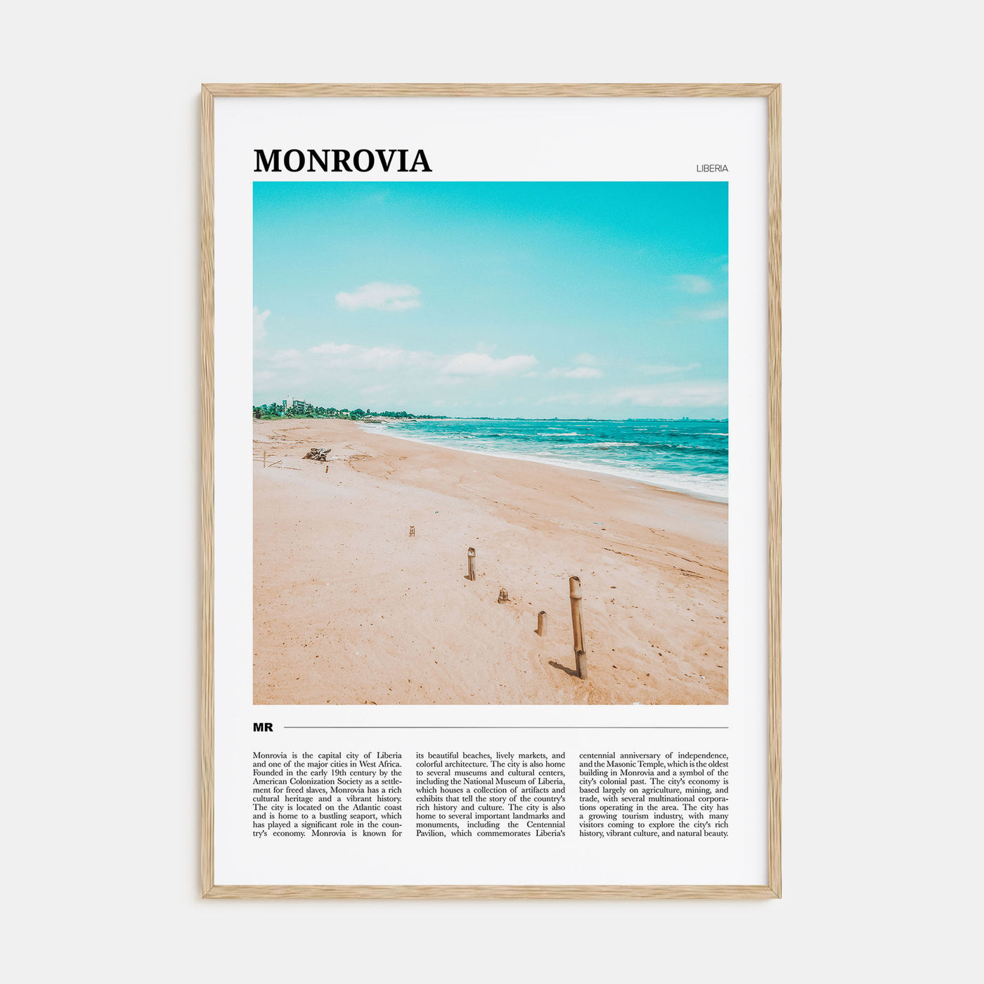 Monrovia Travel Color No 1 Poster