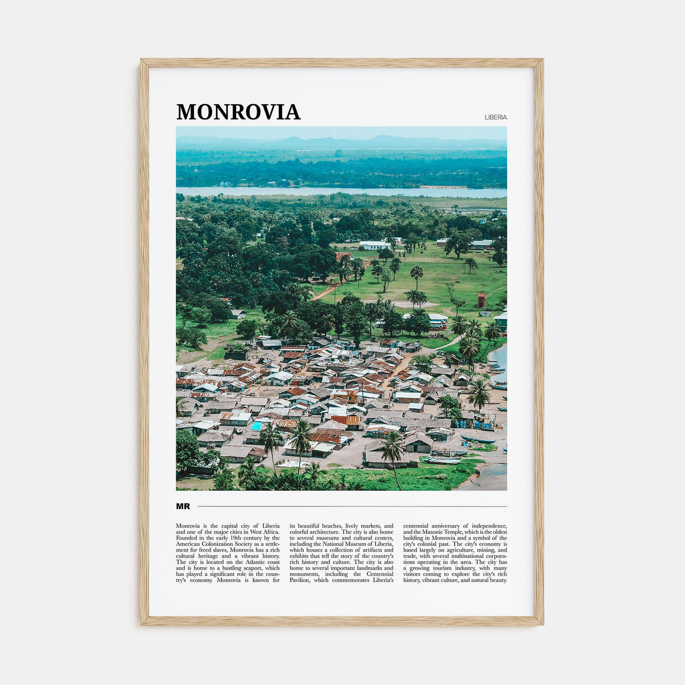 Monrovia Travel Color No 2 Poster