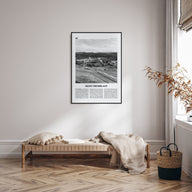 Mont-Tremblant Travel B&W Poster