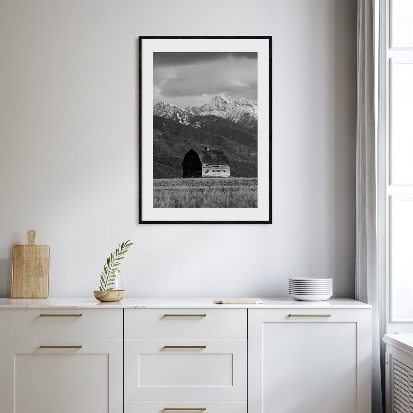 Montana Photo B&W No 1 Poster