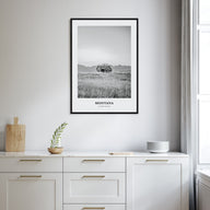 Montana Portrait B&W No 1 Poster