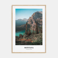 Montana Portrait Color No 1 Poster