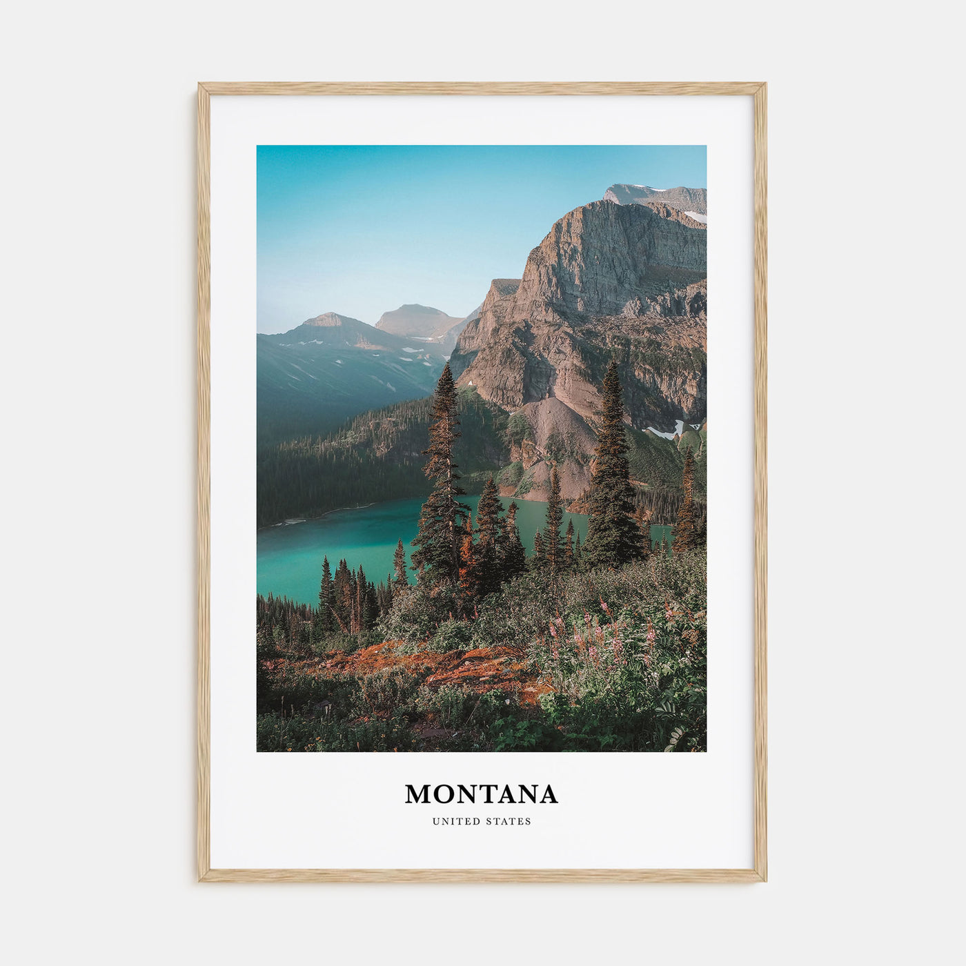 Montana Portrait Color No 1 Poster