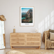 Montana Portrait Color No 1 Poster