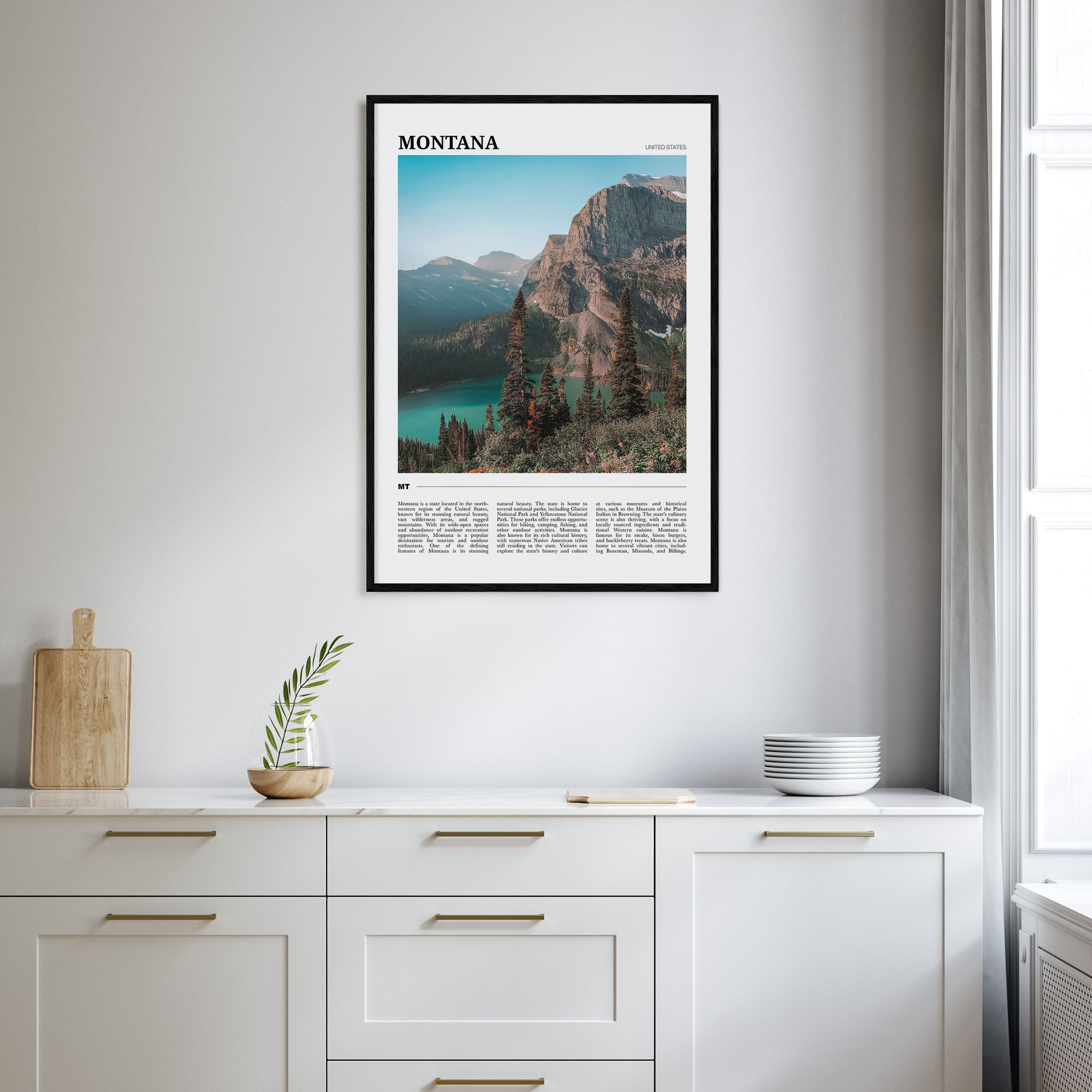 Montana Travel Color No 1 Poster