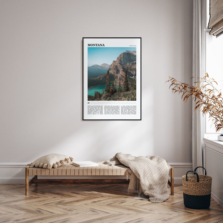 Montana Travel Color No 1 Poster
