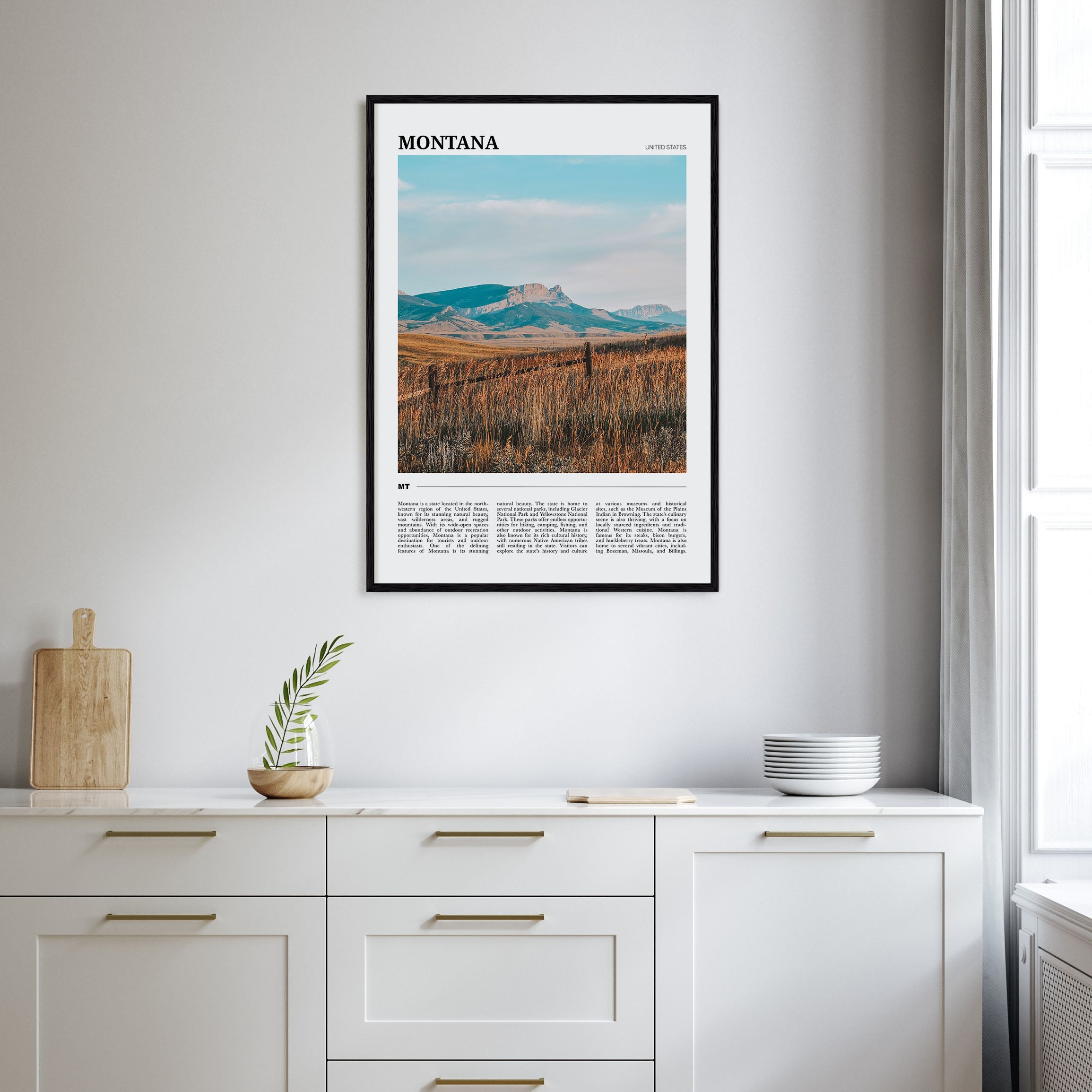 Montana Travel Color No 2 Poster