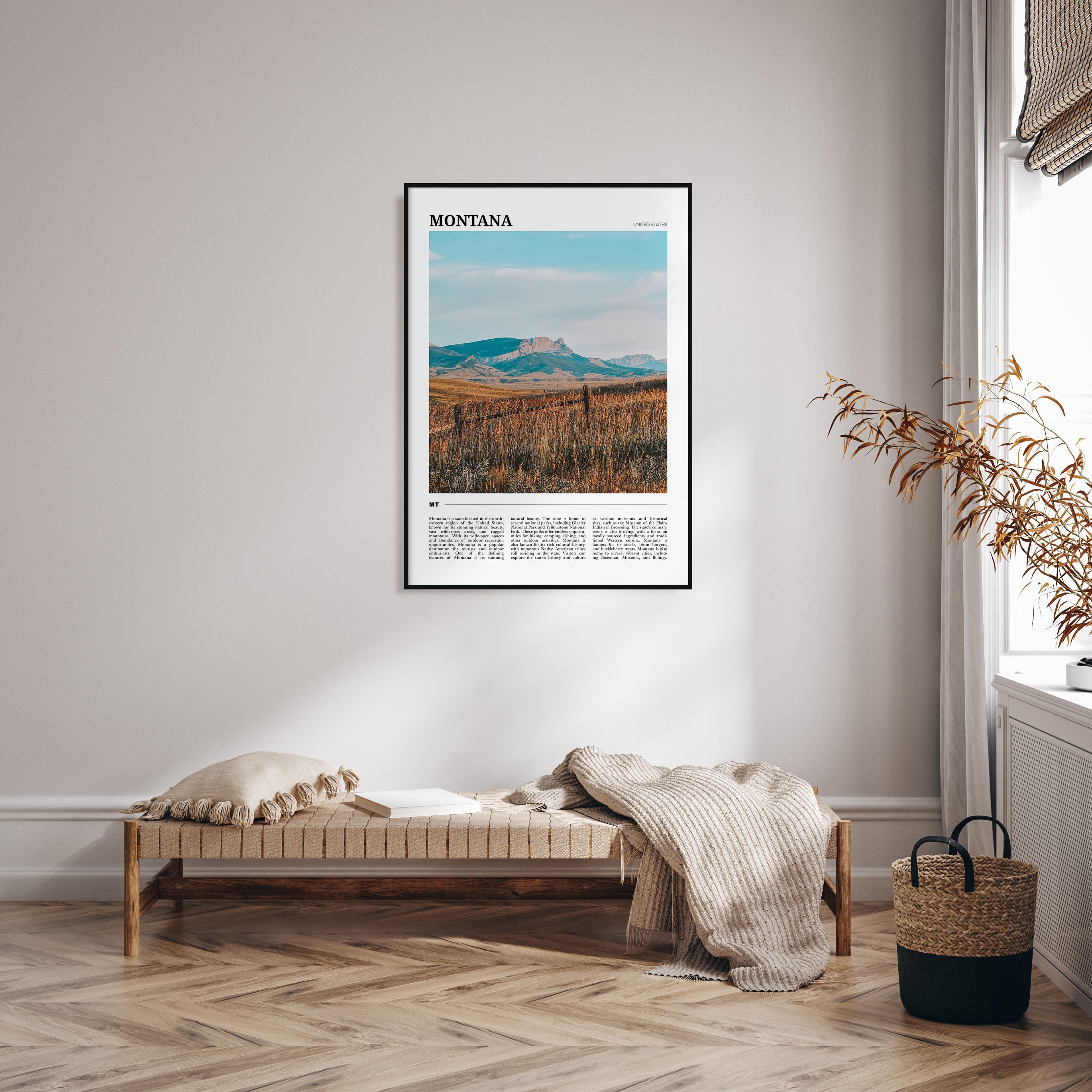 Montana Travel Color No 2 Poster