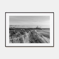 Montauk Landscape B&W Poster