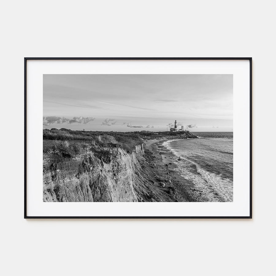 Montauk Landscape B&W Poster