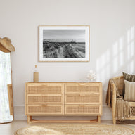 Montauk Landscape B&W Poster