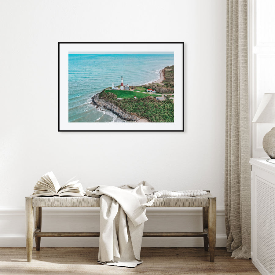 Montauk Landscape Color Poster