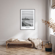 Montauk Portrait B&W No 1 Poster