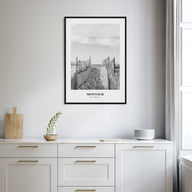 Montauk Portrait B&W No 2 Poster