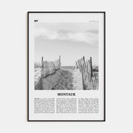 Montauk Travel B&W No 1 Poster