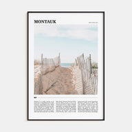 Montauk Travel Color Poster
