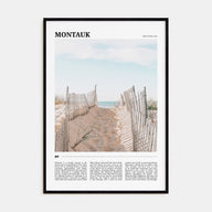 Montauk Travel Color Poster