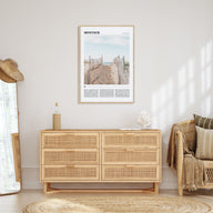 Montauk Travel Color Poster