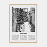 Montclair Travel B&W Poster