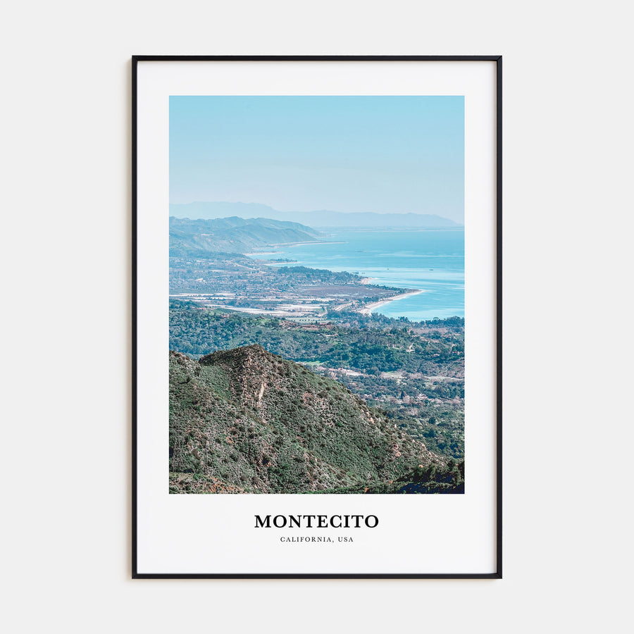 Montecito Portrait Color Poster