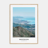 Montecito Portrait Color Poster