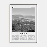 Montecito Travel B&W Poster