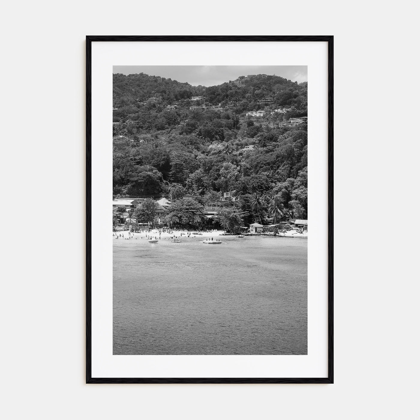 Montego Bay Photo B&W Poster