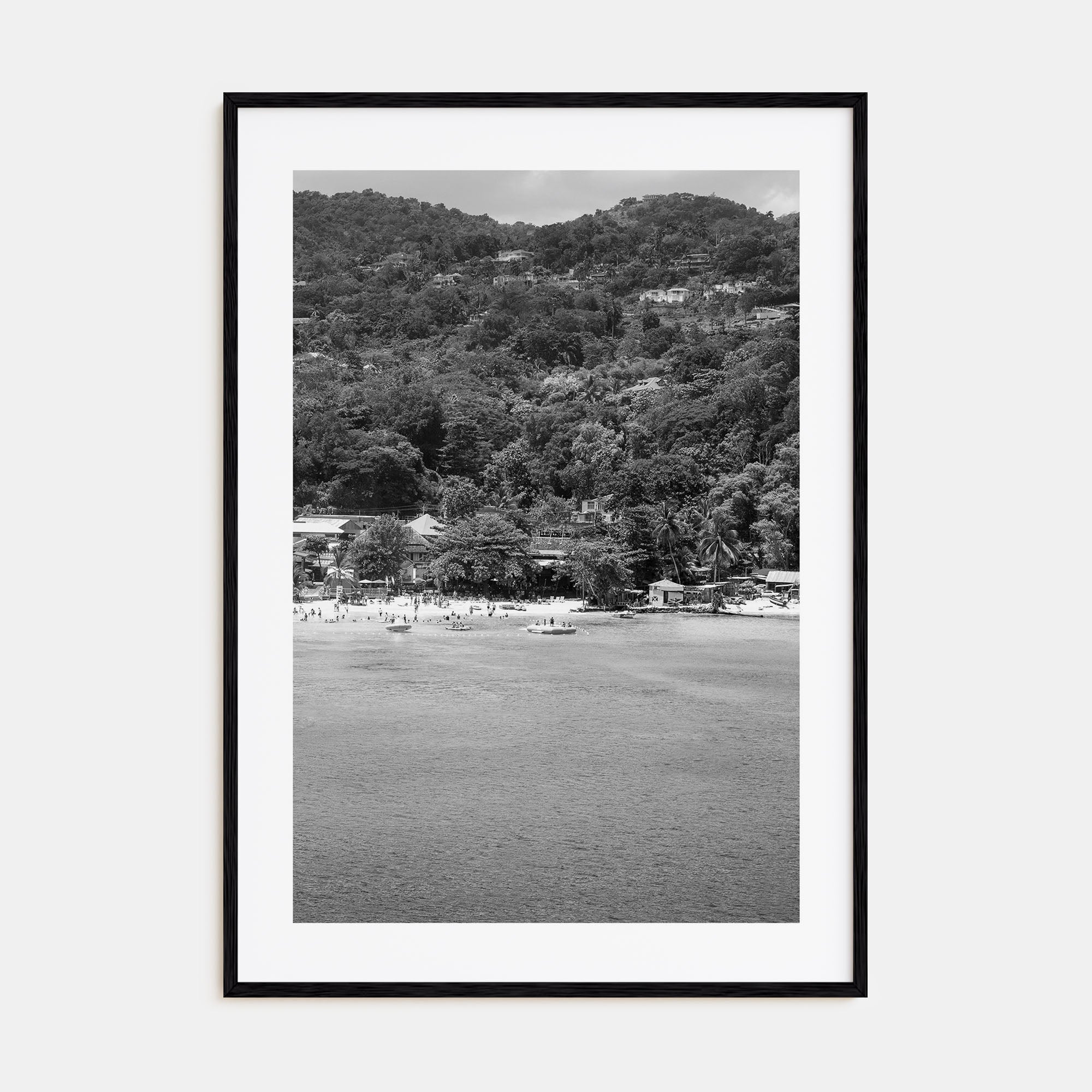 Montego Bay Photo B&W Poster