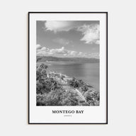 Montego Bay Portrait B&W Poster
