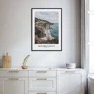 Monterey County Portrait Color Poster