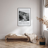 Monterey County Travel B&W Poster