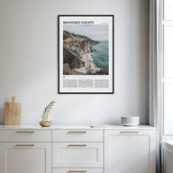 Monterey County Travel Color Poster